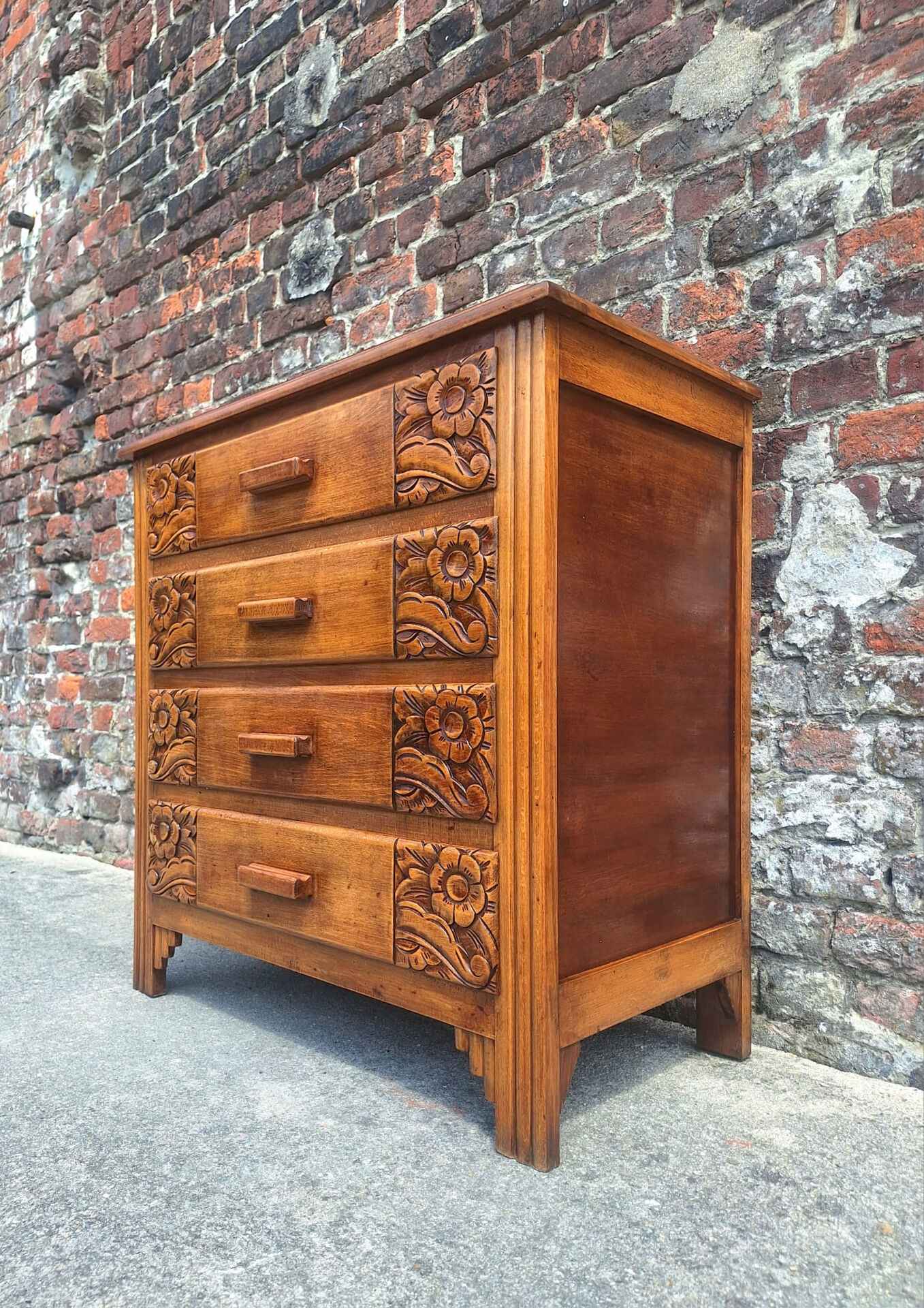 Commode art déco, meuble ancien vintage