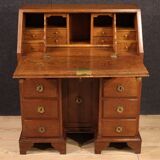 Bureau hollandais en chêne du XXe siècle