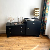 Asymmetrical entrance furniture