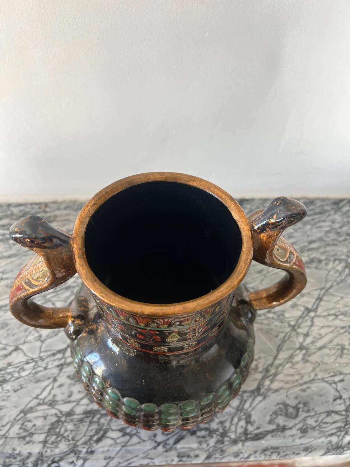 Vase of the ancient Egyptian type