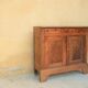 Buffet vaisselier en bois massif