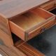 Bureau à gradin scandinave en palissandre de Rio