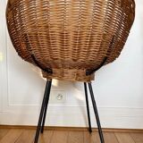 Wicker chair - 1950