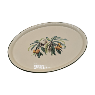 flat / vintage tray, botanical décor