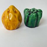 Salière et poivrière barbotine