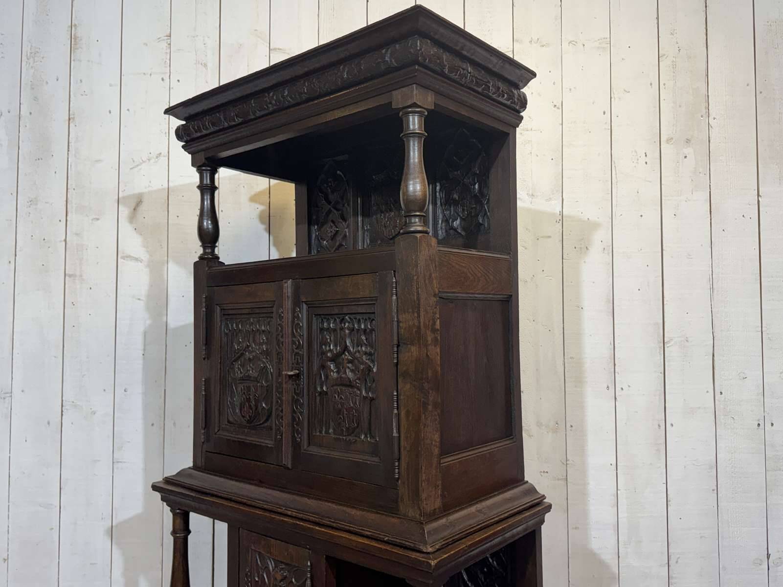 1930s sideboard in chestnut and poplar
