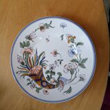 Signed plate