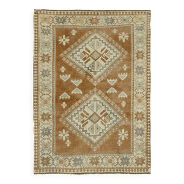 Turkish Vintage Anatolian Rug 128 cm x 172 cm