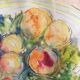 Painting by Paul Paquereau (1871-1950) "Still Life with Fruit"