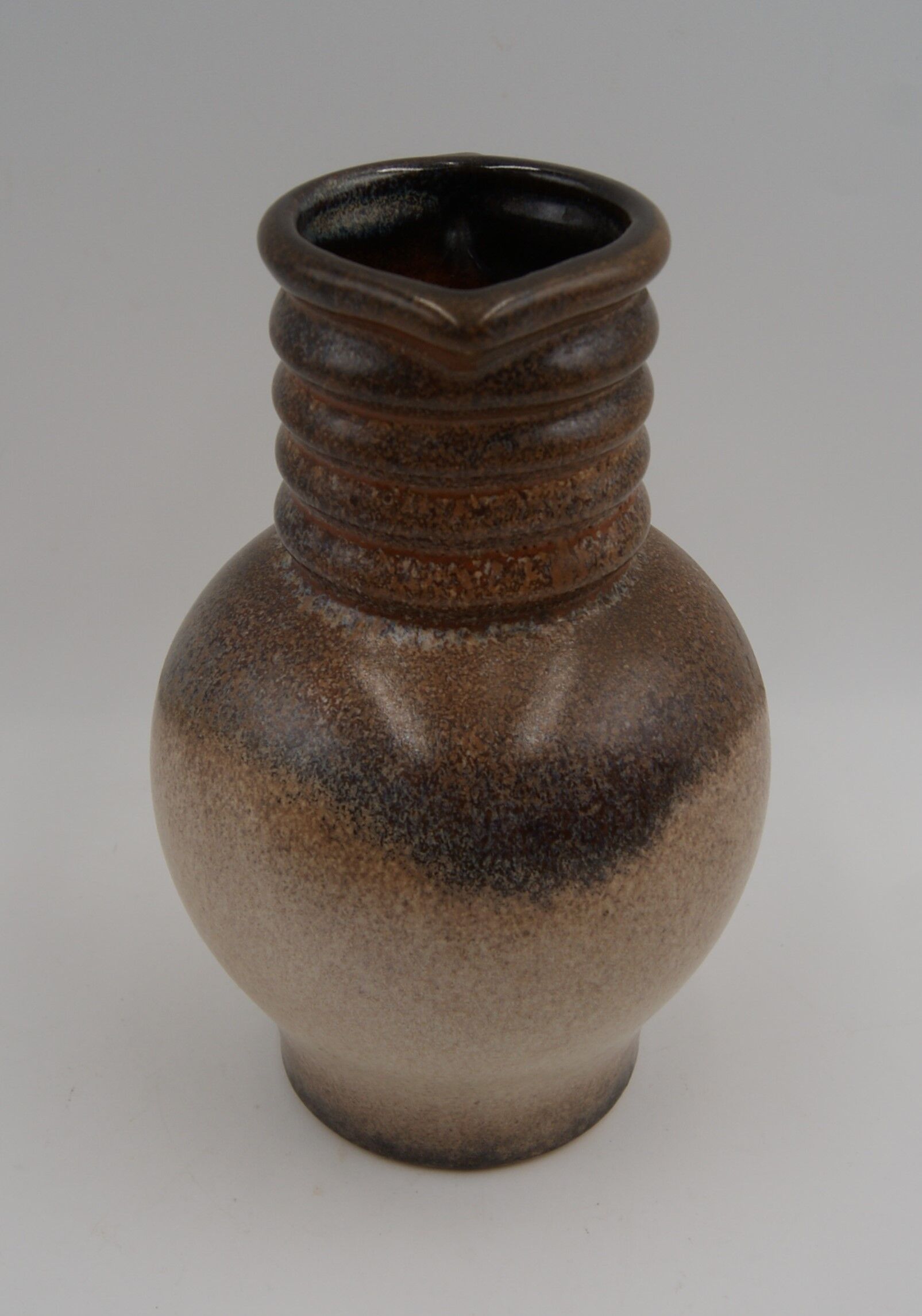 Vintage Germany ceramic handle vase