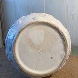 Large white earthenware jug
