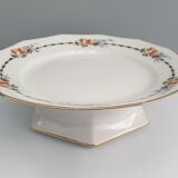 Porcelain mounted plate from limoges haviland