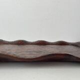 Brutalist wooden tray