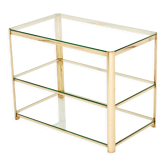 Table d’appoint en bronze signée J.T. Lepelletier pour Broncz vers 1960