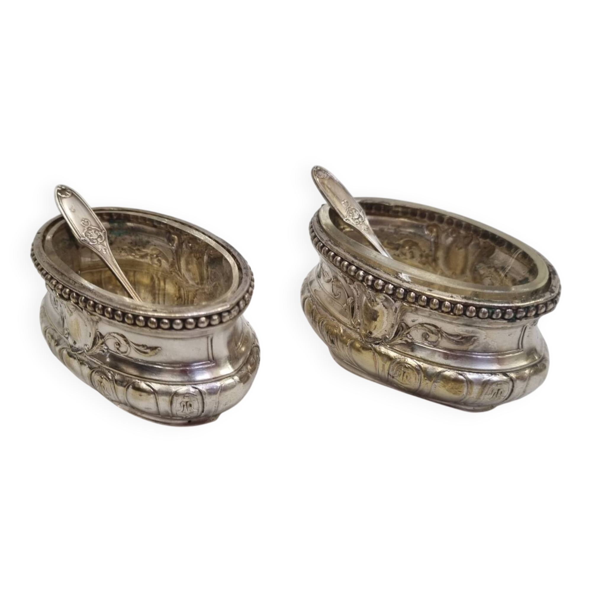 Medici Silver Salt Cellars