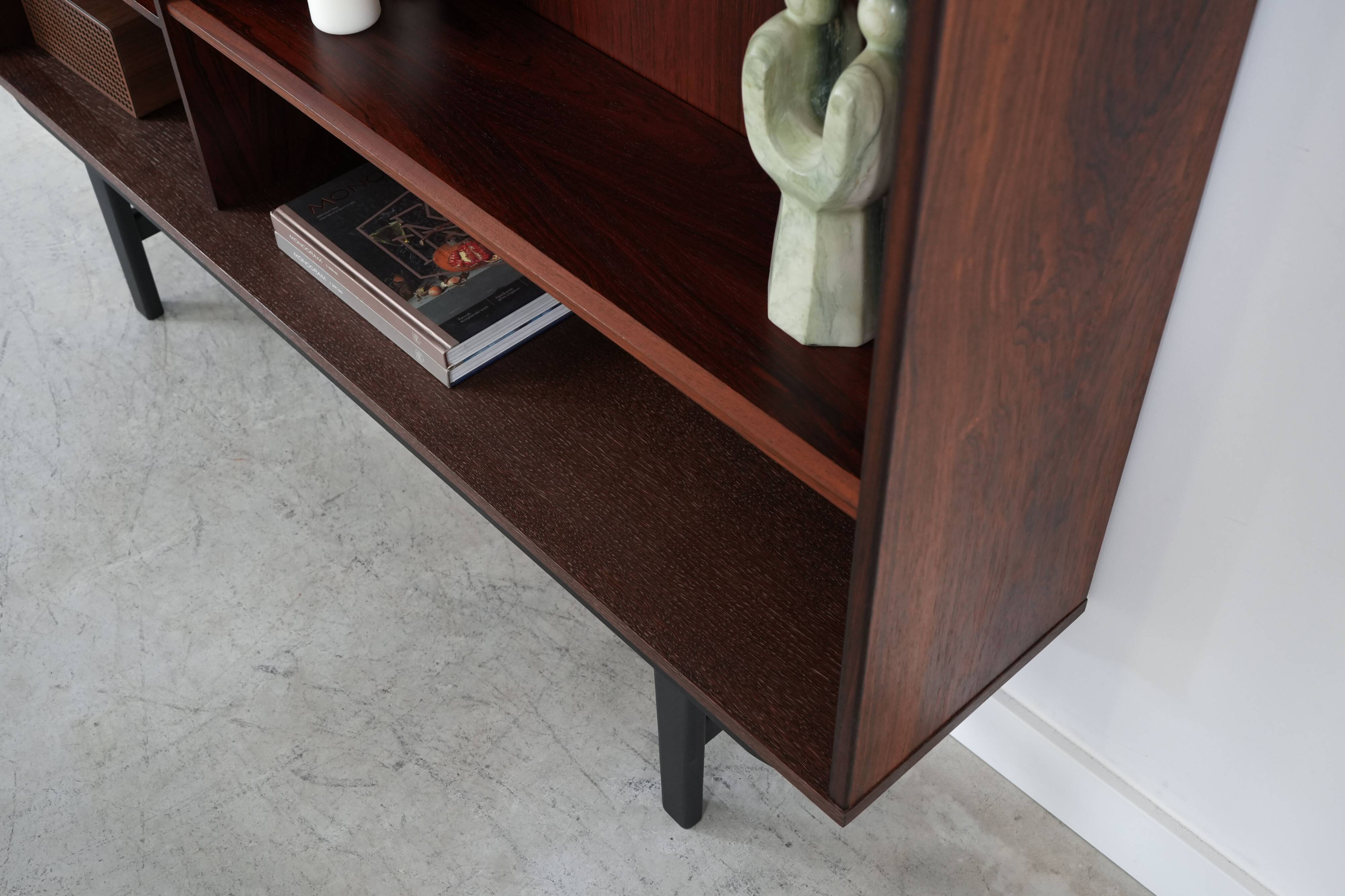 Rosewood bookcase, Danish design, 1970s, production: Denmark