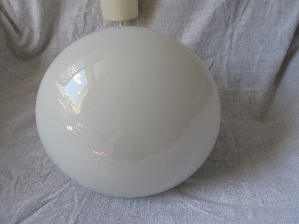 Suspension large glass bulb chandelier