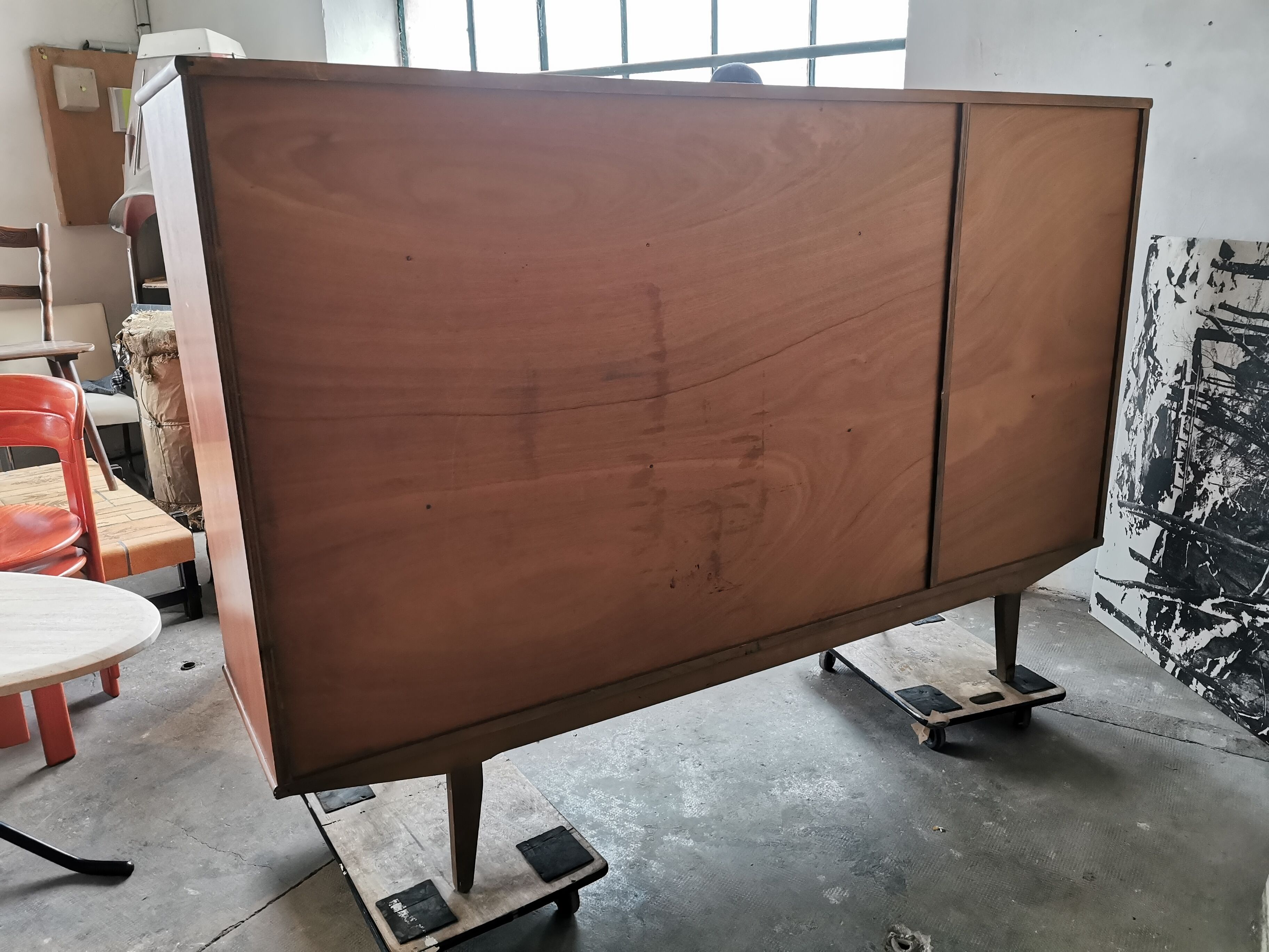 Scandinavian teak bookcase