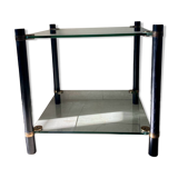 Glass coffee table