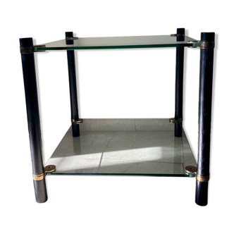Glass coffee table
