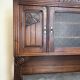 2-body art deco buffet in solid wood circa 1940
