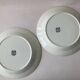 2 Art Deco dinner plates Boch Frères La Louvière Belgium