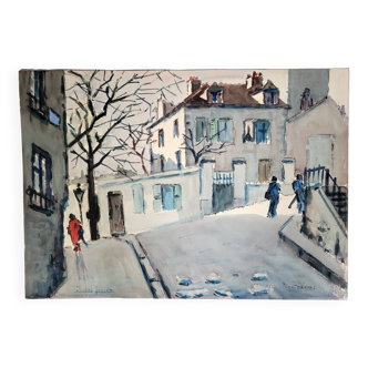 Painting of Paris