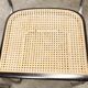 Pair of black Breuer b32 chairs and cannage