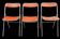 3 chaises pliantes années 1960 Souvignet