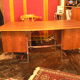 Bureau teck boomerang