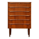 Teak Drawer Cabinet, Denmark 1960s/1970s, VNTG, Mid-C Modern