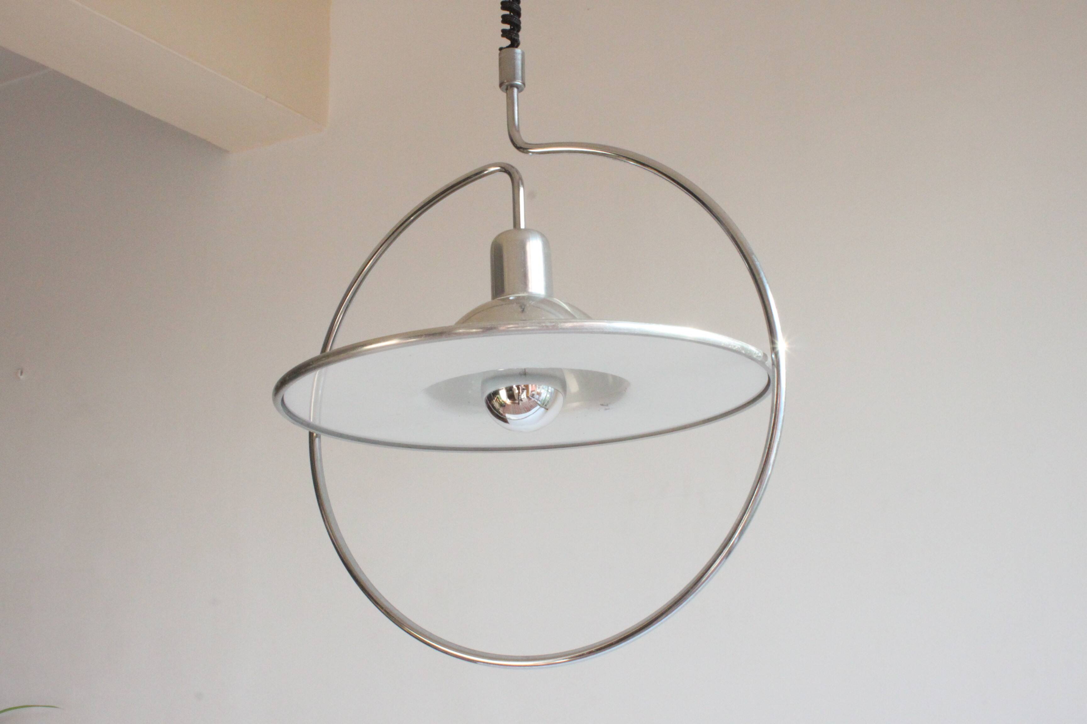 Saturn ring pendant lamp, 1970s