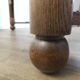 Oak dining table, DLG Charles Charles Dudouyt, 1950s