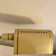 Vintage Italy brass articulated desk lamp.