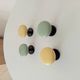 Set of 4 vintage coat hooks from the 1960s.