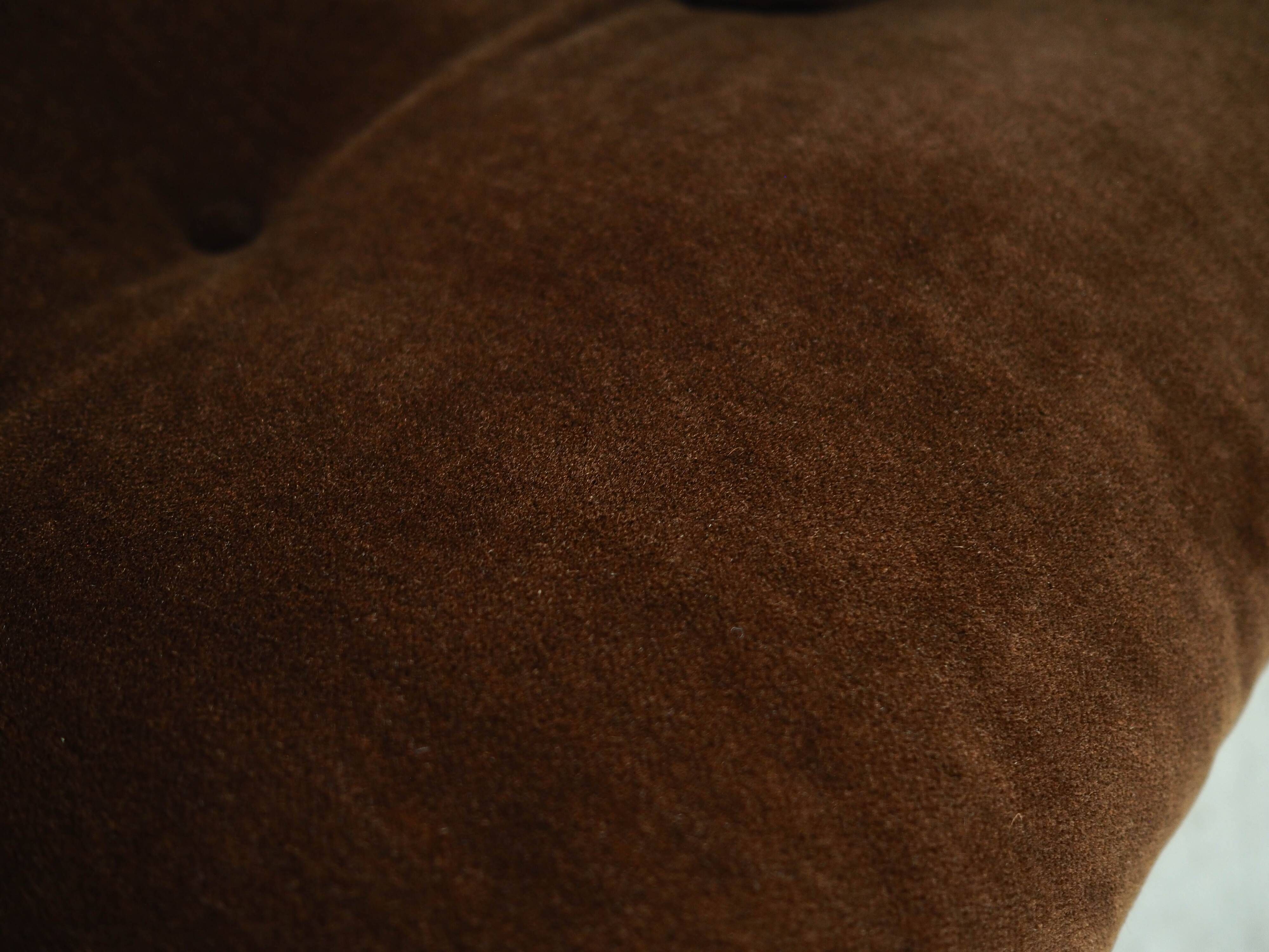 Brown armchair Coronado, Italian design, 1960s, manufacturer: B&B Italia, d