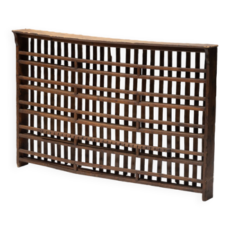 Rural Travail Populaire Shelving Unit, France, 19th Century
