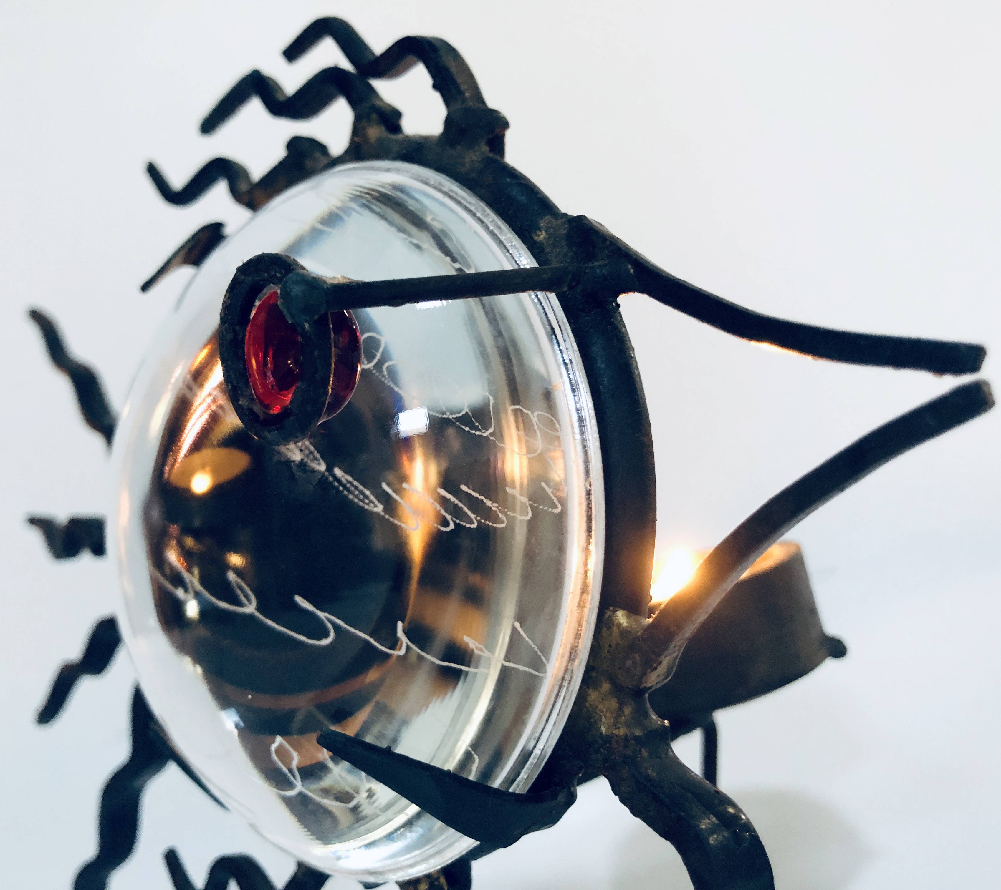Candle Holder Sculpture • “Fish Eye” • Mark Brazier-Jones • Avant-Scène • 1990