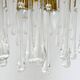 XL waterfall chandelier of Murano glass, 1970s