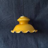 Art Deco opaline pendant light