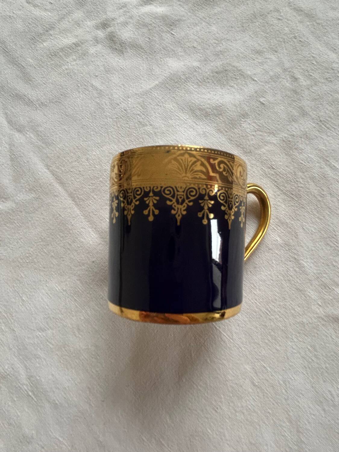 Limoges porcelain coffee service – Ch. Haviland – Decor