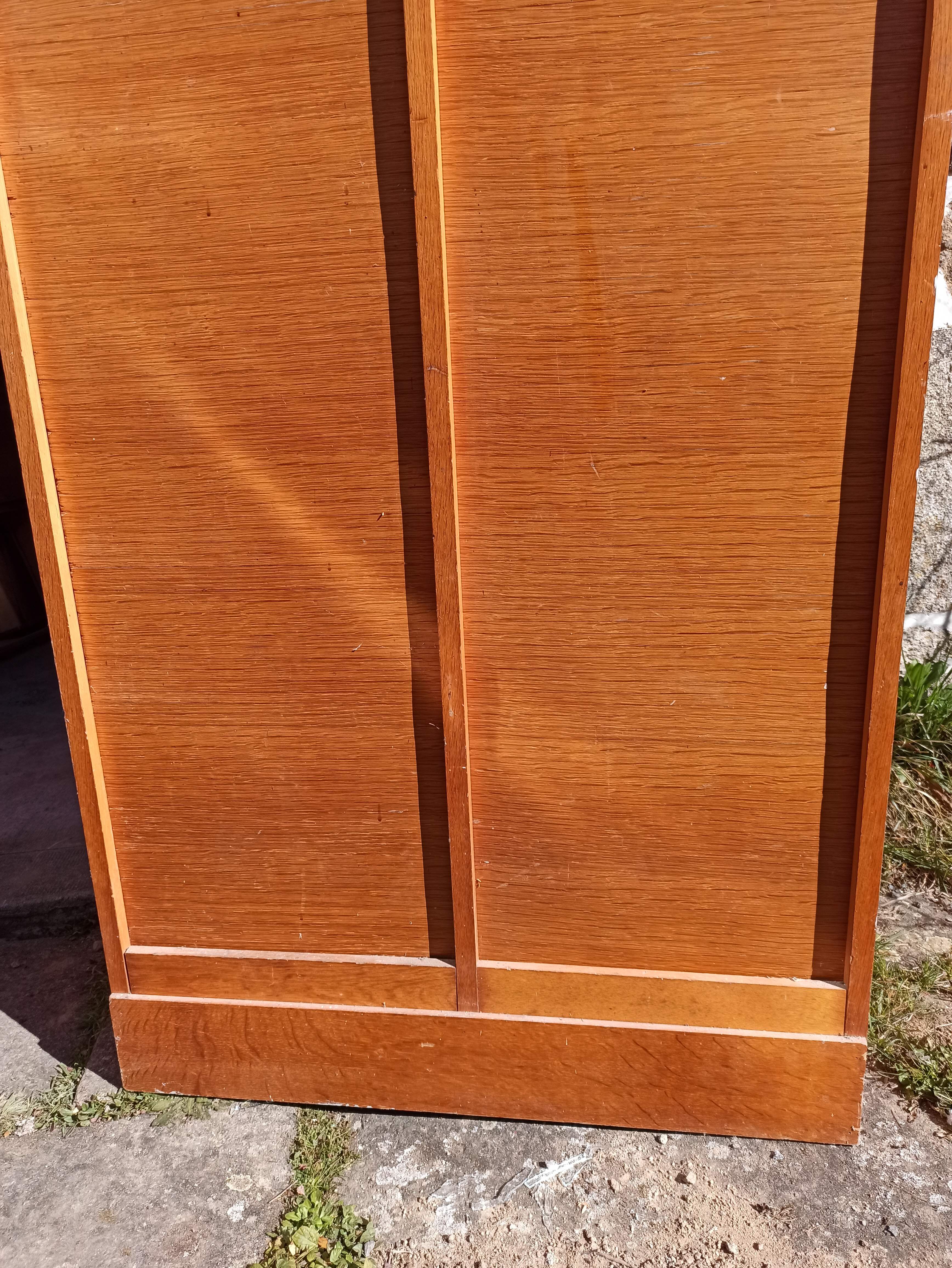 Notary furniture double filing cabinet with old curtains