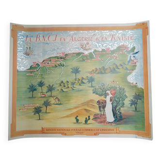 Rare poster from Algeria and Tunisia