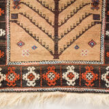 Tapis afghan tissé à la main  78x143cm