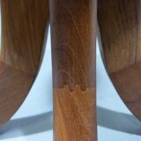 Dyrlund solid teak stool 1970-80’s
