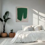 Acrylic on stretched canvas "good luck"