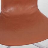 Set of 4 Scandinavian chairs model PK9 original edition K. Christiansen