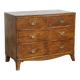 Antique Early 19th-Century English Oak Chest of Drawers/Commode