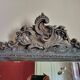 Miroir ancien fronton coquille