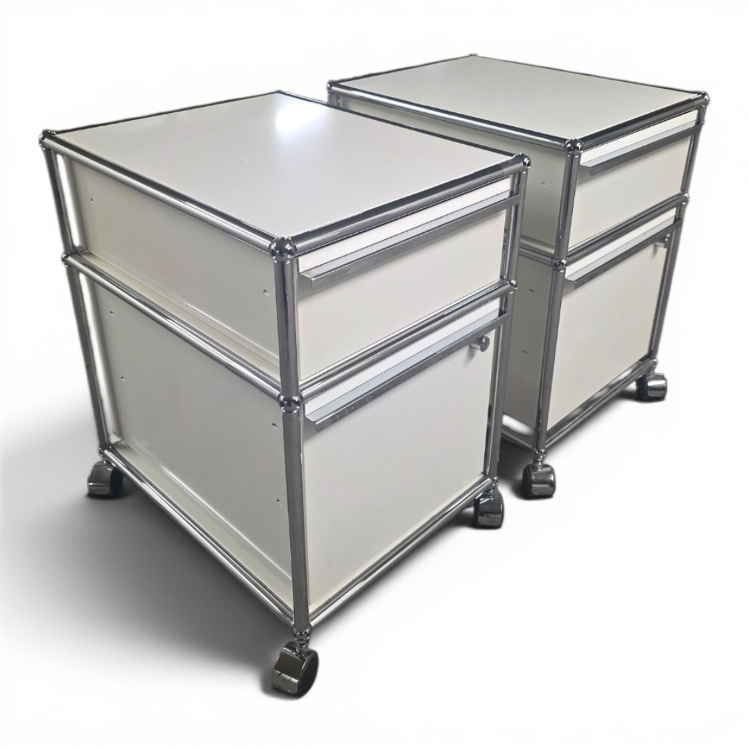 Lot de 2 caissons USM Haller
